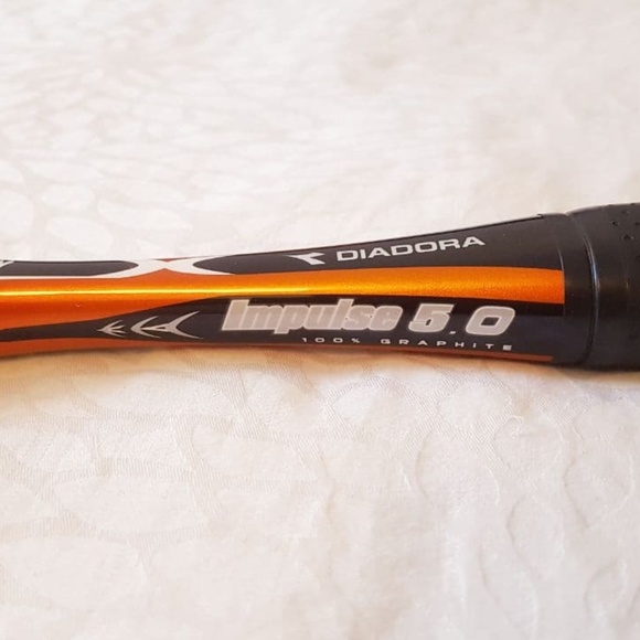⚡SOLD⚡ NWOT Diadora Impulse 5.0 Squash Racquet with Case - Picture 2 of 6